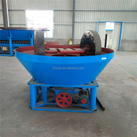 Moulin à tambour humide simple à double roue pour l'extraction minière, idéal pour l'or, le cuivre, l'argent, le plomb, le zinc, le fer – Petit investissement