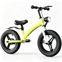 Vélo d'équilibre pour enfants KXS, roues en nylon de 12 pouces, cadre en acier, capacité de charge de 80 kg, sans amortisseur arrière
