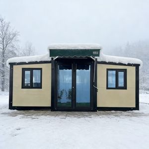 Container Abitativo Residenziale Sinoy da 20ft 40ft Portatile Pieghevole a Buon Prezzo Casa Container Espandibile con 3 Camere da Letto in Vendita - Product Image 5