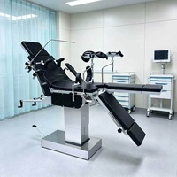 Table d'opération hydraulique avec réglage de la hauteur par pédale, commande latérale, table chirurgicale manuelle pour gynécologie, urologie, orthopédie