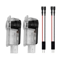 Projecteur de logo à LED pour Audi Puddle Door Lights 12V Courtesy Welcome Lights for A1/A3/A4/A5/A6/A7/Q2/Q3/Q5/Q7 Car Retrofit