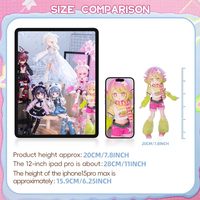 Authentic Freedom Advocates Figurine d'action anime mignonne en ABS, série animaux électroniques, modèle de collection, boîte mystère