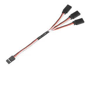 1PCS 20/30/50cm 1à1/ 1à2/ 1à3/ 1à4 Câble d'extension de servo RC, câble de rallonge Futaba 3 broches, connecteurs JR mâle/femelle - Product Image 4