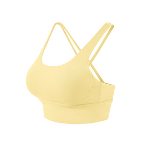 Love Degree Naked Sense Cross Yoga Underwear Women's Outdoor Running Back Bra Chest Pad Gathering Sports Fitness Vest Nylon - Product Image 5