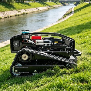 Cortadora de Césped con Control Remoto de 800 m, Aprobada por la CE, Cortadora de Césped Todoterreno con Control Remoto, Máquina Cortadora de Césped Agrícola - Product Image 5