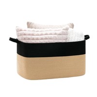 Panier à linge pliable personnalisé grande taille, panier à jouets pour chien, sacs écologiques dégradés marron en stock, vente en gros