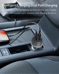 อะแดปเตอร์ชาร์จโทรศัพท์ในรถยนต์แบบ USB-C ขนาดเล็ก พร้อมฟังก์ชั่นค้นหาตำแหน่ง GPS สำหรับรถยนต์  รุ่น <span class=keywords><strong>Mini</strong></span> Smart Air Tag - Product Image 5