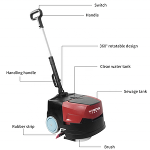 Cầm tay tự động sàn Scrubber máy sấy máy Lithium Battery Powered ướt khô thương mại hộ gia đình tầng Cleaner - Product Image 4