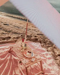 70140cm Sand Free Waffle Embroidery Custom Microfibre Beach,Towel Custom Design Beach Towel With Hole/