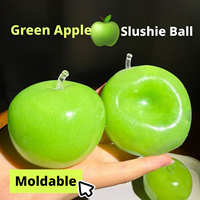 Slushy Green Apple Squishy untuk Menghilangkan Stres - menyenangkan, sangat mudah dibentuk, dan sempurna sebagai mainan squishy oleh Mido.
