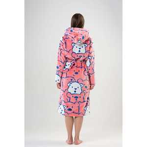 Sudadera con capucha de manga larga para mujer con bolsillos y corte holgado - Product Image 1