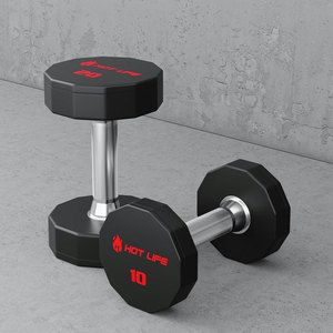 Musculation commerciale <span class=keywords><strong>lb</strong></span> kg noir PU uréthane haltères prix d'usine - Product Image 1