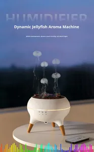 Humidificador Difusor Portátil BILA Flame <span class=keywords><strong>Vulcano</strong></span> Crack Jellyfish con Sonido Dinámico, Control Remoto Inalámbrico - Product Image 2