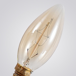 <span class=keywords><strong>C35</strong></span> cổ Edison bóng đèn <span class=keywords><strong>LED</strong></span> <span class=keywords><strong>Filament</strong></span> E12 E14 cơ sở 15W 25W 40W Tungsten đèn thủy tinh trang trí đèn - Product Image 2