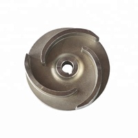 Composants métalliques OEM pour turbine de pompe en fonte d'investissement, en acier inoxydable et en acier au carbone
