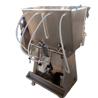 Machine de remplissage par gravité à 4 têtes pour bouteilles en verre – Vinaigre, alcool, vin rouge, brandy, vodka, tequila, whisky, liqueur