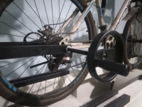 Máquina de prueba de rendimiento completo para bicicleta, velocidad ajustable de 0-25 KM/h