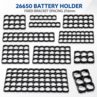 Penyangga Baterai Custom 26650, Spacer Baterai 26700, Braket Baterai Plastik, Penyangga Baterai Universal untuk Sel Lithium
