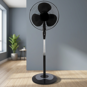 High Speed 16 Inch Oscillating <b>Stand</b> <b>Fan</b> 18mm Copper Motor 3 Speed Round Base Energy Efficient CE Approved - Product Image 3