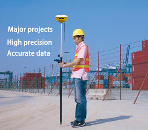 Equipamento de Levantamento Topográfico GNSS RTK HI-Target V300 V500 Direto da Fábrica - <span class=keywords><strong>GPS</strong></span> de 1408 Canais com Câmera e IMU - Product Image 2