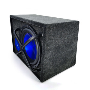 Subwoofer para Auto de 10 Pulgadas Activo con Amplificador de Alta Potencia, Super Bajo, Salida de Audio Mono, Caja de Madera con Espacio de Almacenamiento - Product Image 4