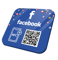 Conception personnalisée Code QR variable acrylique Google Review Tag époxy NFC Google Review Card pour restaurant