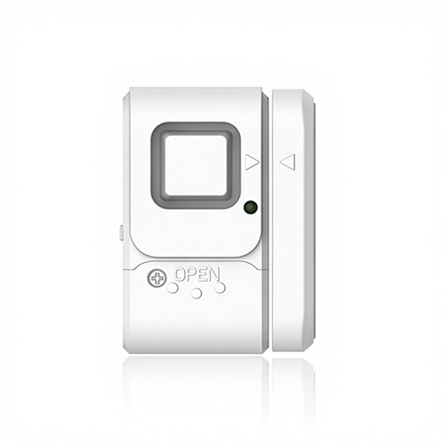 Window and Door Magnetic Alarm High-Performance Wireless Security System for Residential Commercial Use