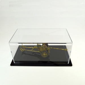 Wholesale YAGELI Clear Diecast <b>Model</b> Toy Display Case Acrylic for 1/18 Scale Motorcycle with Customizable Thickness - Product Image 5