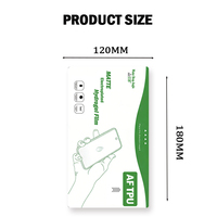 Film Hydrogel TPU Ultra-Fin Personnalisé 120*180mm de Qualité AAA, Étanche et à Couverture Totale pour Téléphone Portable