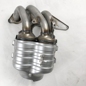 Colector de escape Convertidor catalítico de tres vías Nuevo Acero inoxidable Mitsubishi Galant 2.4L 2004 2012 Convertidor catalítico - Product Image 1