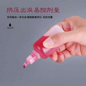 Botellas de plástico Mingxu para gotas oftálmicas de 5, 10, 15 y 20 ml con tapas para dispensar medicamentos, pigmentos y uso en laboratorio. - Product Image 3