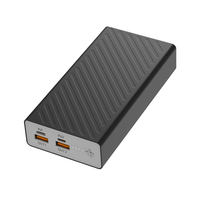 Vente en gros d'usine, mini batterie externe portable mince 5000mAh, impression de logo OEM, batterie externe mince 2.4A, 10000mAh, 20000mAh
