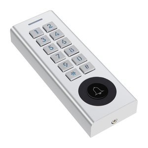 방수 RFID 13.56MHz 금속 암호 파손 방지 TTLock 액세스 제어 시스템 독립형 키패드 액세스 제어 - Product Image 3