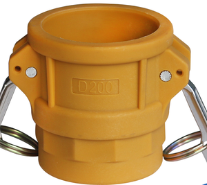 Préparation de surface polie de garnitures de tuyau de accouplement en nylon de Camlock - Product Image 4