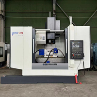 Centro de Mecanizado Vertical VMC1270 de Alta Resistencia, Fresadora CNC de 3 Ejes para Mecanizado de Piezas Metálicas, Directo de Fábrica