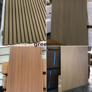 Panel de Revestimiento de Pared WPC Impermeable de 26 mm con Aspecto de Madera Sólida para Villas y Hoteles, Panel de Pared Exterior Tipo Louver - Product Image 4
