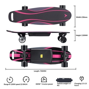 Trottinette électrique pour enfants à quatre roues en bois, à propulsion unique, avec télécommande, adaptée aux débutants, vitesse maximale de 12 km/h - Product Image 4
