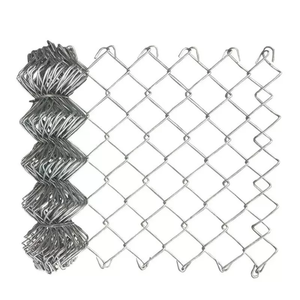 Maille de chaîne en acier personnalisée de haute qualité, tissage uni, anti-corrosion, découpe de trous en diamant, soudage pour application filtrante - Product Image 2