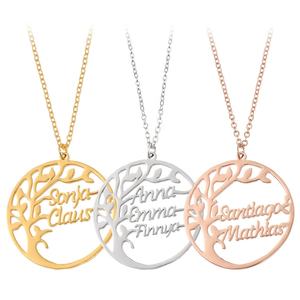 925 Sterling Silber Schmuck Frauen Nach Schmuck CZ Personalisierte Name Anhänger Halskette - Product Image 3