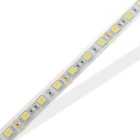 Bande lumineuse Rgb Led haute CRI 90, 5v, 12v, 24v, 60 Led par mètre, 5050 Smd, étanche, 5, 10, 20, 30, 50 M