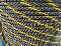 Câble en acier flexible 6x37+FC de 18-32 mm pour la fixation de filets de pêche, l'attachage, le regroupement et la mise en paquet – Corde marine