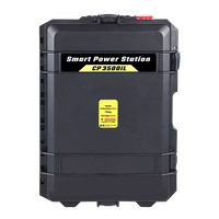 Générateur portable à batterie externe à onde sinusoïdale pure LiFePO4 4000Wh 3000W pour panneaux solaires, garantie 5 ans, port RV, télécommande