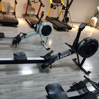 Máquina de Remo Comercial para Gimnasio, Construcción de Acero, Certificación CE