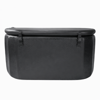 Piscine gonflable pour adultes, bain froid portable en tissu Drop Stitch pour la remise en forme en extérieur et les bains froids