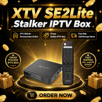 Pengiriman Cepat Strong Stalker IPTV Box XTV SE2 Lite STB Online XC2 Android Amlogic 4K WiFi H96 Max M2Plus Smart Media Player OEM