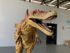 Costume de dinosaure <span class=keywords><strong>Spinosaurus</strong></span> pour Halloween, avec jambes cachées, léger, tailles personnalisées, 15 kg, pour centres commerciaux et aéroports - Product Image 1