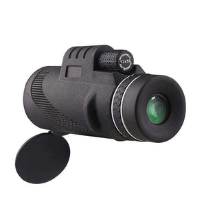 Telescopio Monoculare <span class=keywords><strong>80x100</strong></span> con Portata di 1000m, Messa a Fuoco Manuale, Compatibile con Treppiede e Clip per Telefono, Confezione Regalo Colorata per Campeggio e Escursionismo - Product Image 1