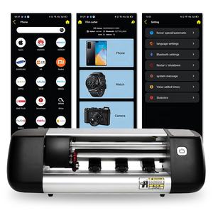 MOMO protecteur d'écran de téléphone <span class=keywords><strong>portable</strong></span> machine à hydrogel autocollants en vinyle film hydrogel mini cutter <span class=keywords><strong>traceur</strong></span> avec <span class=keywords><strong>logiciel</strong></span> - Product Image 4