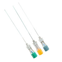 Aiguille RF jetable en acier inoxydable SYNCON avec sonde d'ablation à raccord Luer Lock pour la thérapie interventionale de la douleur vétérinaire