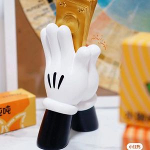 <span class=keywords><strong>Gants</strong></span> décoratifs en forme de <span class=keywords><strong>Mickey</strong></span>, mignons et originaux, pour la décoration de la maison, artisanat tridimensionnel écologique - Product Image 3